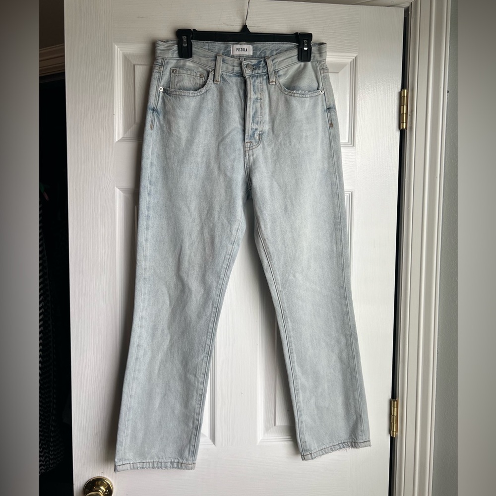 Pistola High Rise Button Fly Jeans sz 27